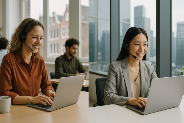 Hire Customer Support Representatives in Amsterdam, Singapore