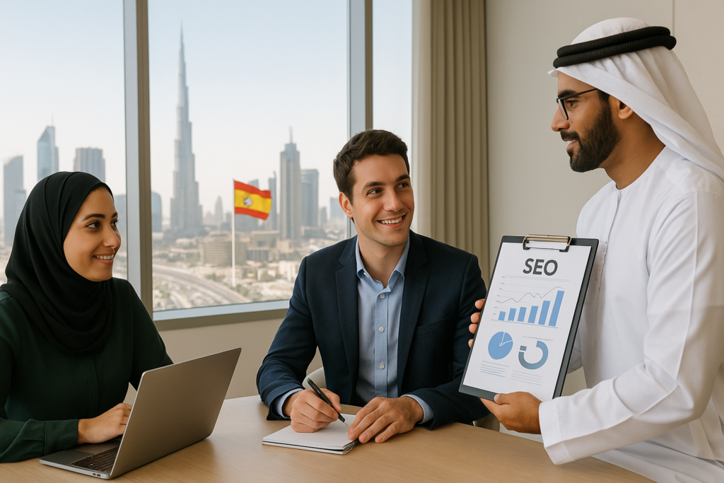 Hire SEO Specialists in Madrid, United Arab Emirates